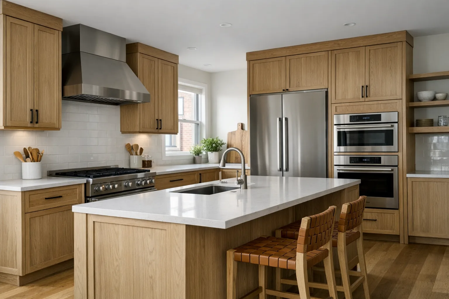 Kitchen renovation project in Montréal