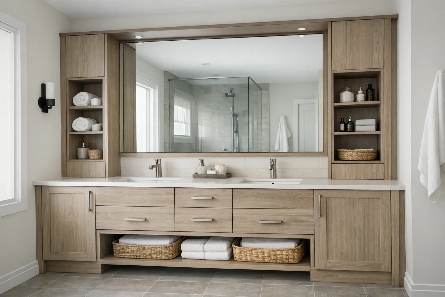 Custom bathroom vanity projects
