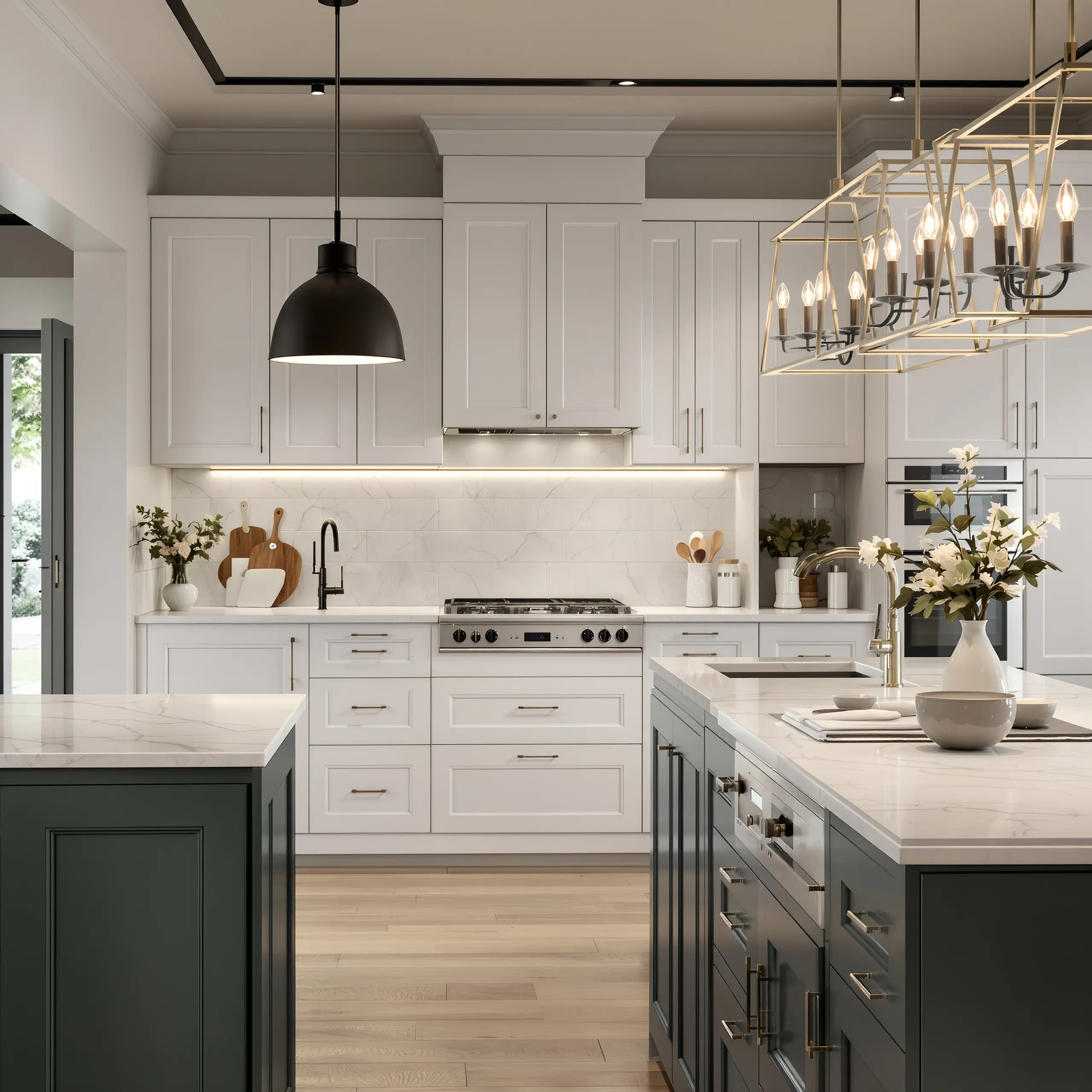 Détail de matériaux pour cuisine sur mesure