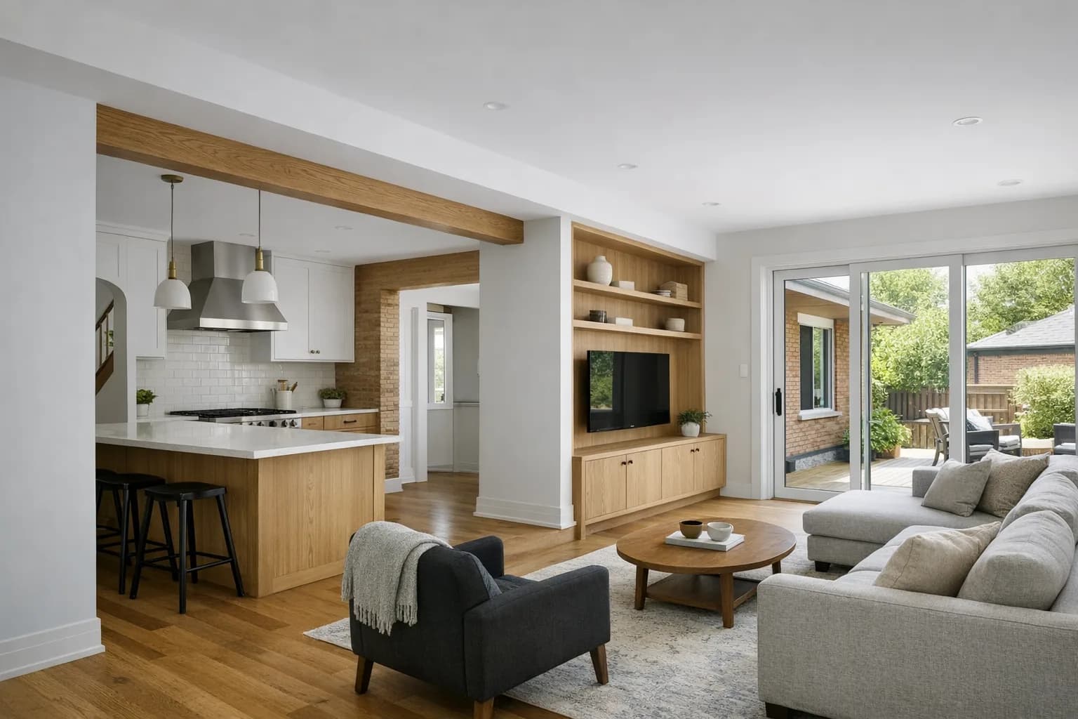 Projet résidentiel de rénovation et d'agrandissement