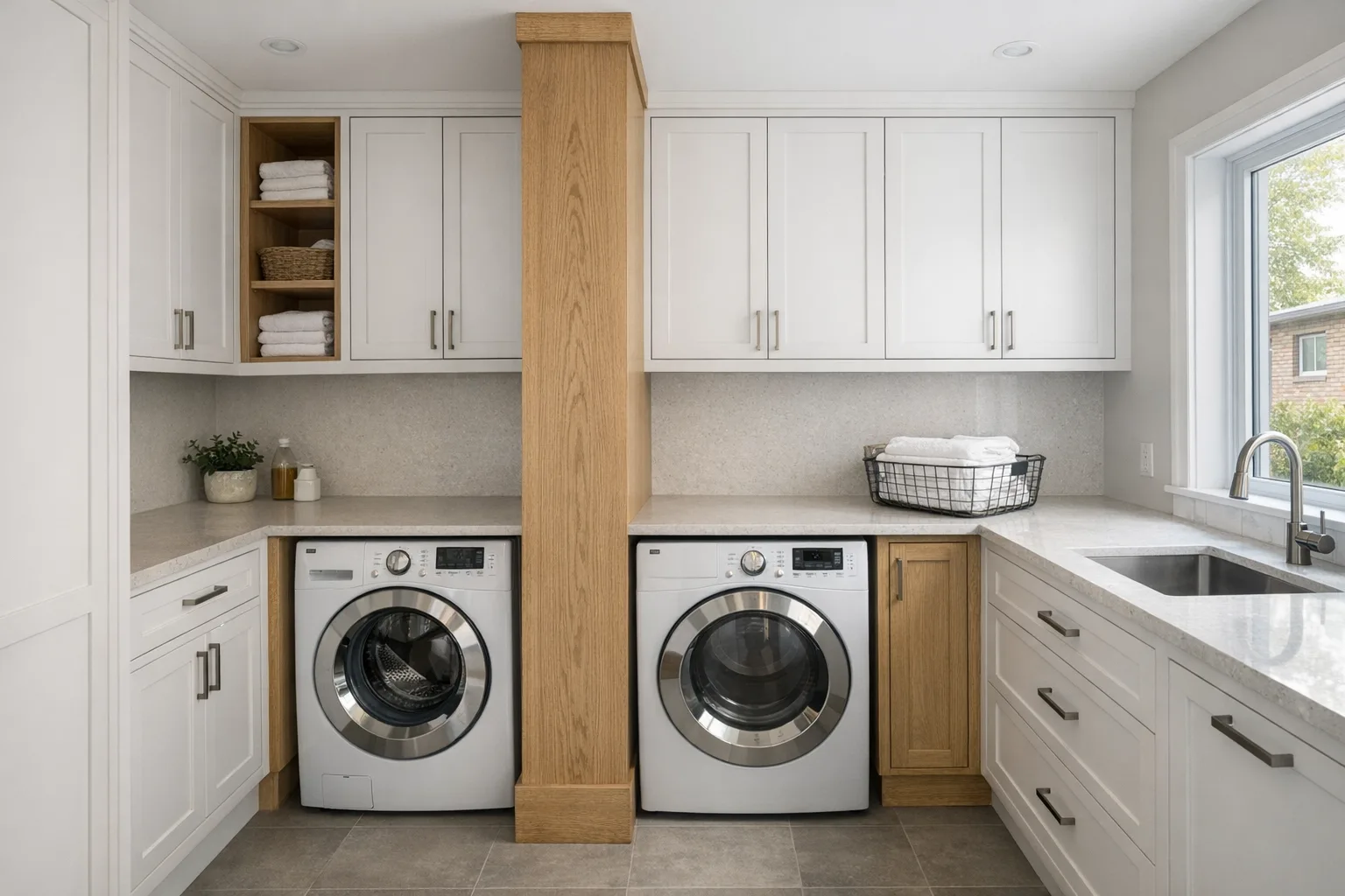 Salle de lavage sur mesure haut de gamme