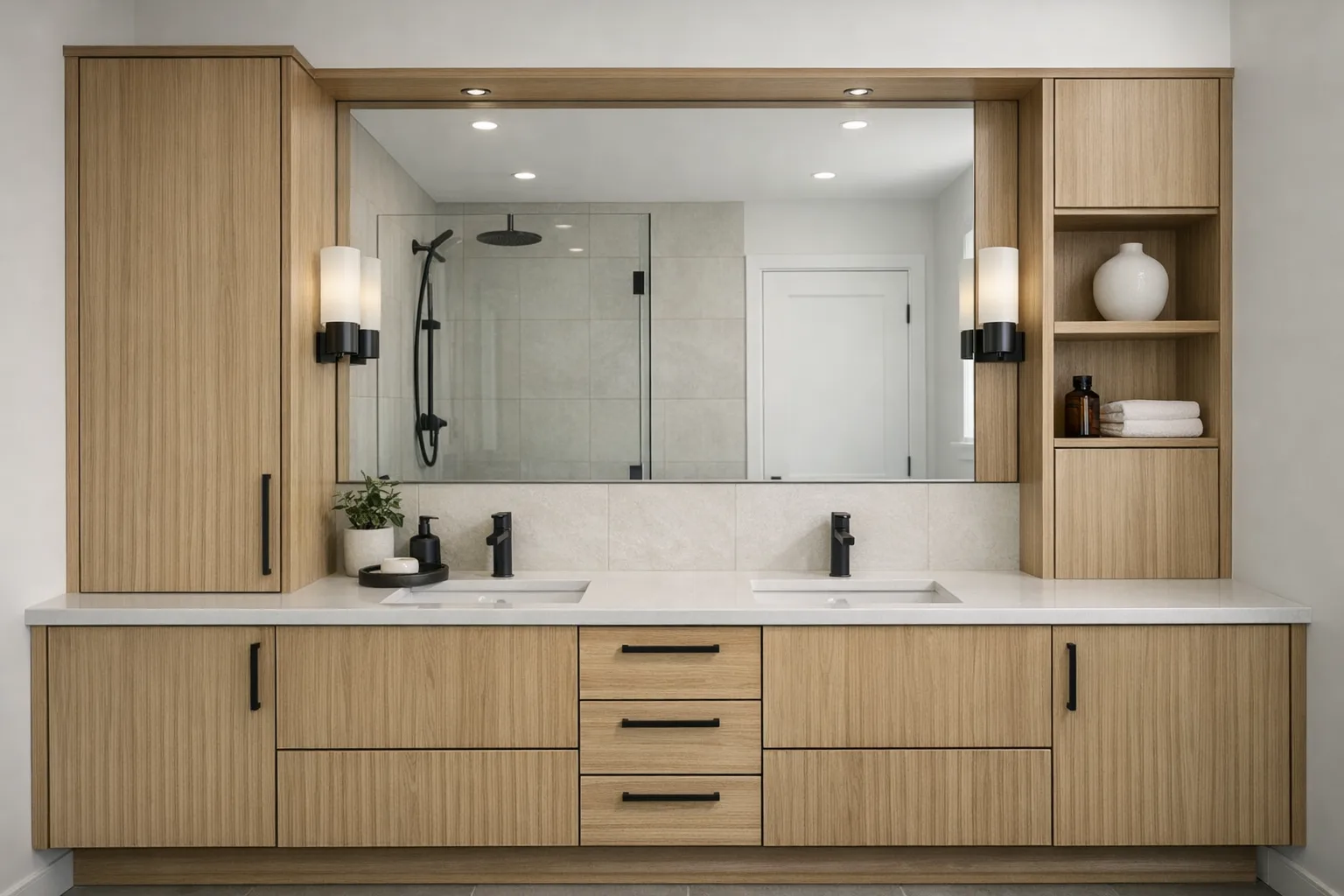 Vanités de salle de bain en stock, 24 et 30 pouces
