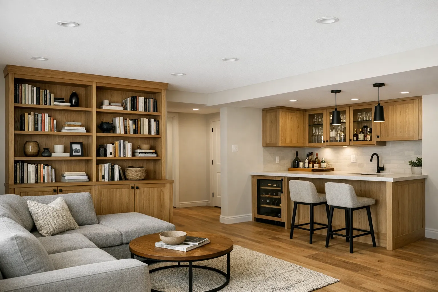 Aménagement de sous-sol sur mesure