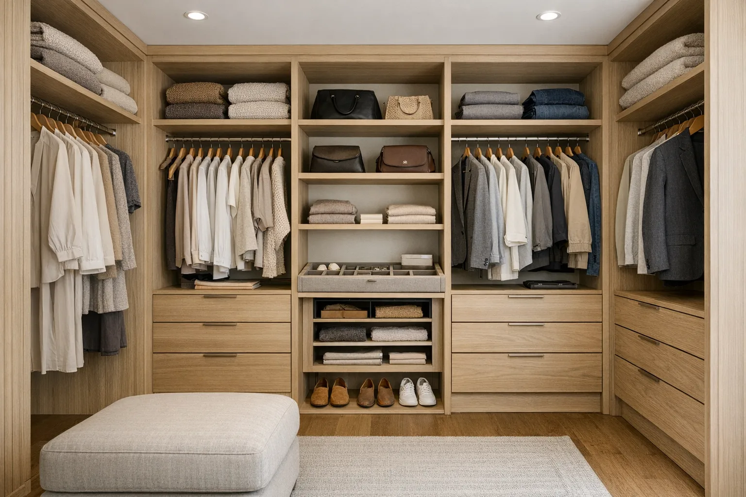 Projets de walk-in et rangement sur mesure