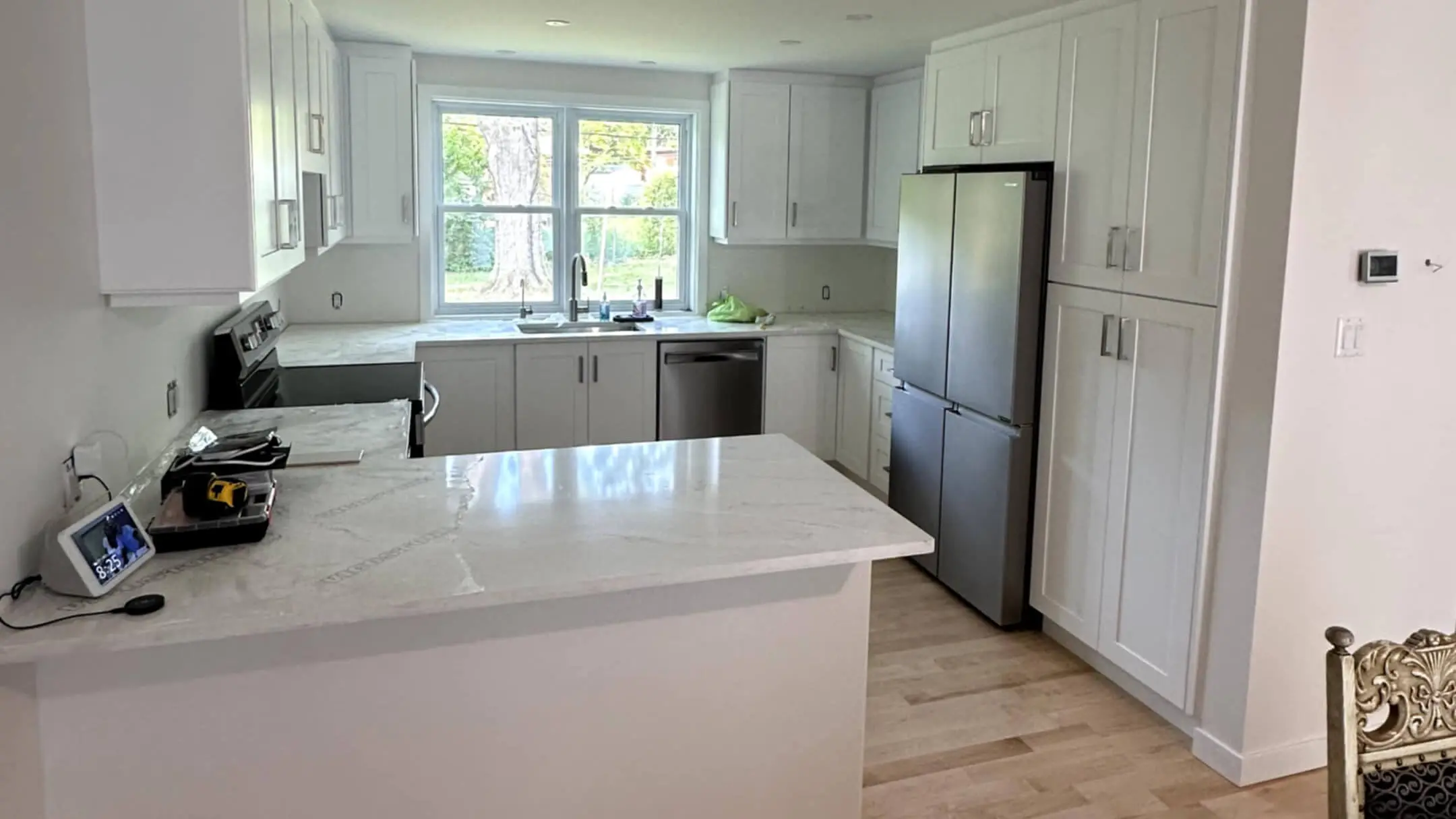 Projet de cuisine sur mesure sur la Rive-Sud