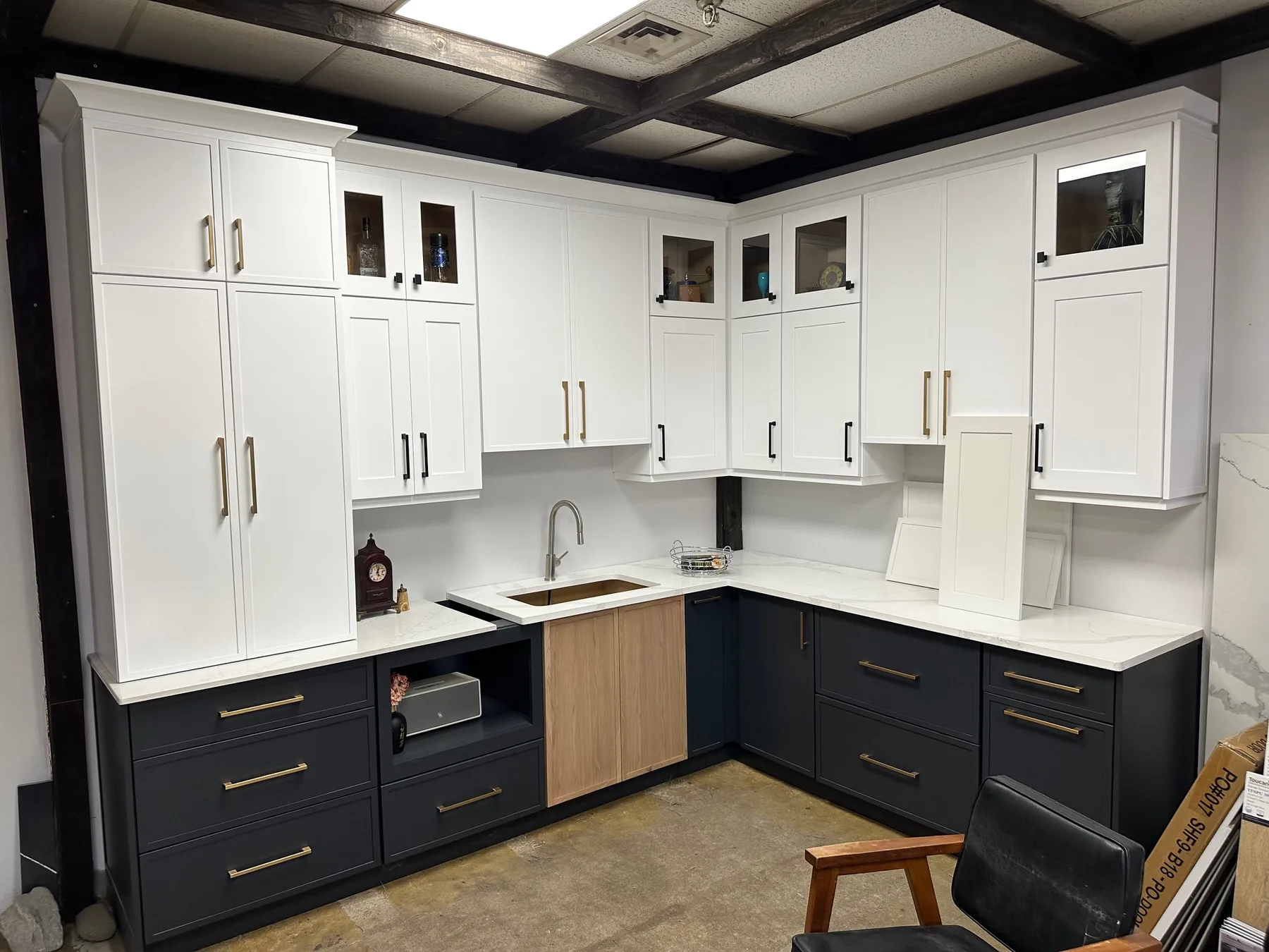 Display kitchen in our Dorval showroom